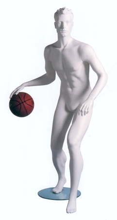 Dekopuppe Sportmannequin Basketballer